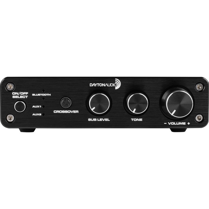 Dayton Audio DTA-2.1BT2 Klasse-D-2.1-Verstärker mit Bluetooth