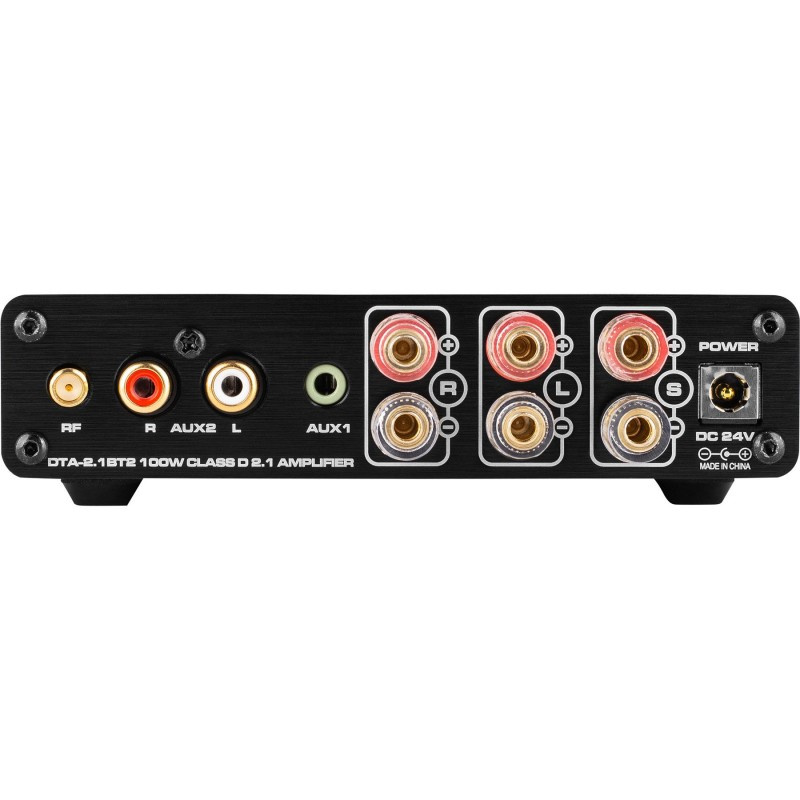Dayton Audio DTA-2.1BT2 Klasse-D-2.1-Verstärker mit Bluetooth