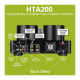 Dayton Audio HTA200BT kompakter Verstärker mit Bluetooth, RIAA-Stufe und mehr Dayton Audio HTA200BT kompakter Verstärker mit Bluetooth, RIAA-Stufe und mehr