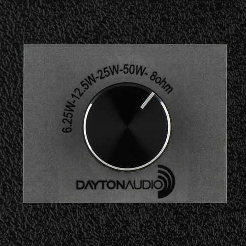 Dayton Audio IO800BT Innen-/Außenlautsprecher, schwarzes Paar