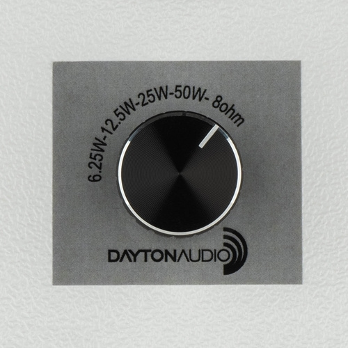 Dayton Audio IO800WT Innen-/Außenlautsprecher, weißes Paar