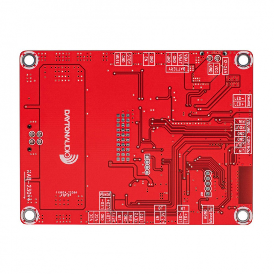 Dayton Audio KAB-230 v4, Klasse-D-Verstärkerplatine mit Bluetooth