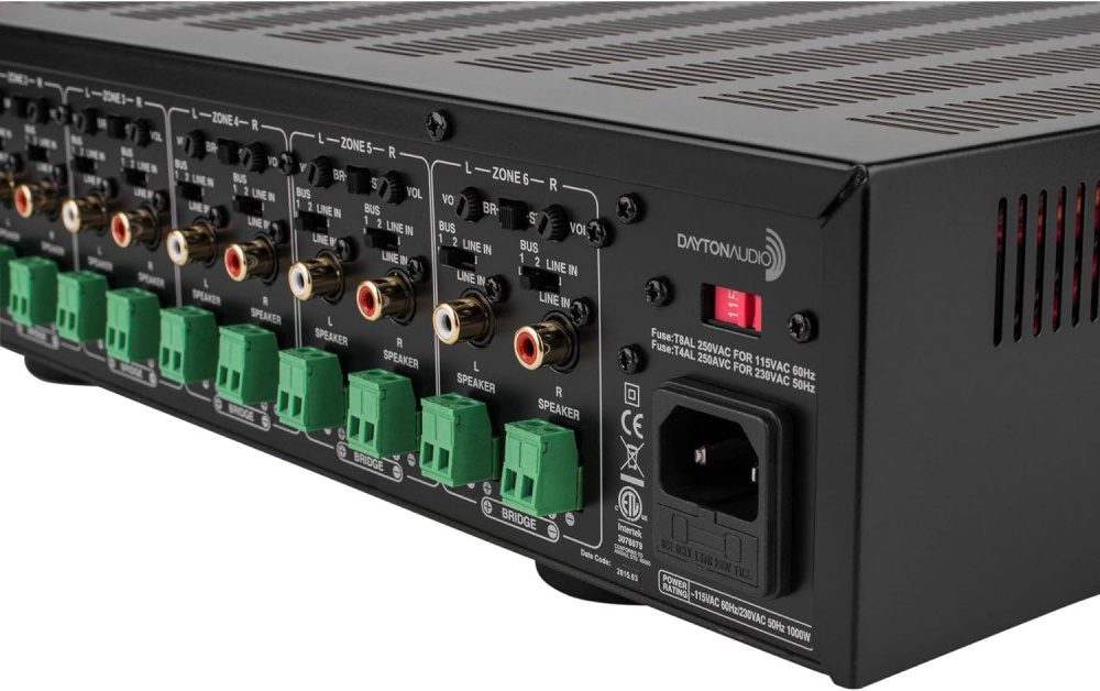 Dayton Audio MA1240a, Multiroom-Verstärker