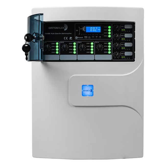 Dayton Audio MA455, wandmontierter Multiroom-Verstärker