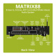 Dayton Audio Matrix88, flexibler Multiroom-Vorverstärker mit 8 Zonen & Netzwerk Dayton Audio Matrix88, flexibler Multiroom-Vorverstärker mit 8 Zonen & Netzwerk