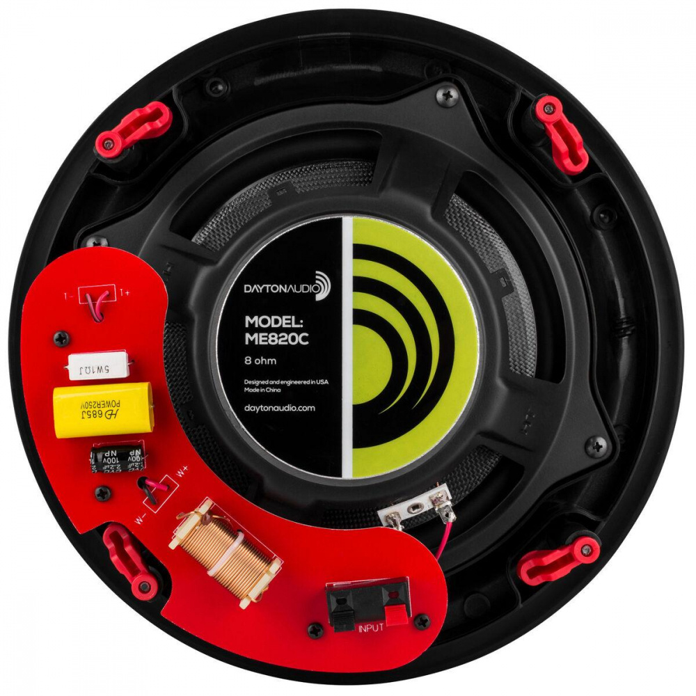 Dayton Audio ME820C, 8-Zoll Einbaulautsprecher, Paar