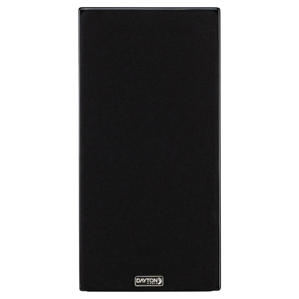 Dayton Audio OPAL1 Regallautsprecher, Paar in Mattschwarz