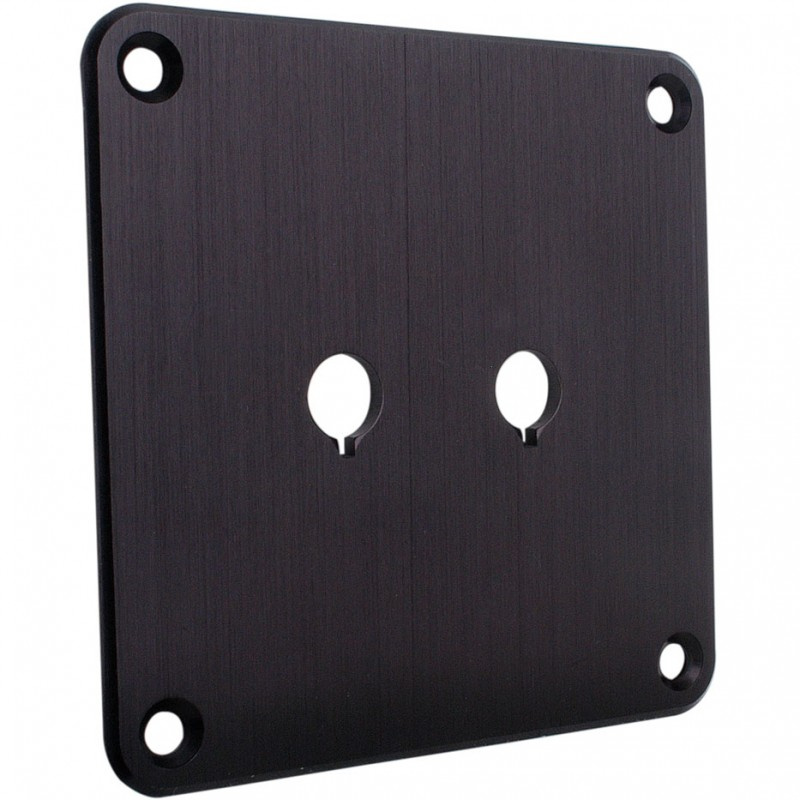 Dayton Audio SBPP-BK, schwarze Anschlussplatte