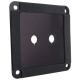 Dayton Audio SBPP-BK, schwarze Anschlussplatte Dayton Audio SBPP-BK, schwarze Anschlussplatte