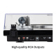 Dayton Audio TT-1BTB, Plattenspieler mit BT, USB und integriertem RIAA, schwarz Dayton Audio TT-1BTB, Plattenspieler mit BT, USB und integriertem RIAA, schwarz