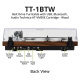 Dayton Audio TT-1BTW, Plattenspieler mit BT, USB und integriertem RIAA, Holz Dayton Audio TT-1BTW, Plattenspieler mit BT, USB und integriertem RIAA, Holz