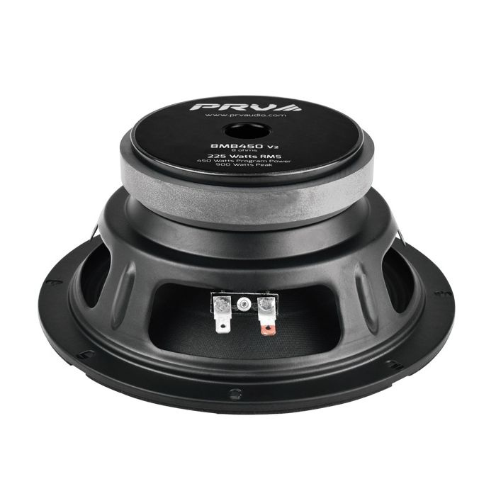 PRV Audio 8MB450-4 v2 8-Zoll Mitteltöner/Tiefmitteltöner 8 Ohm, Stück