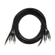 Audtek DMCG6, Plattenspielerkabel mit Erdungsleiter 1,8 Meter Audtek DMCG6, Plattenspielerkabel mit Erdungsleiter 1,8 Meter