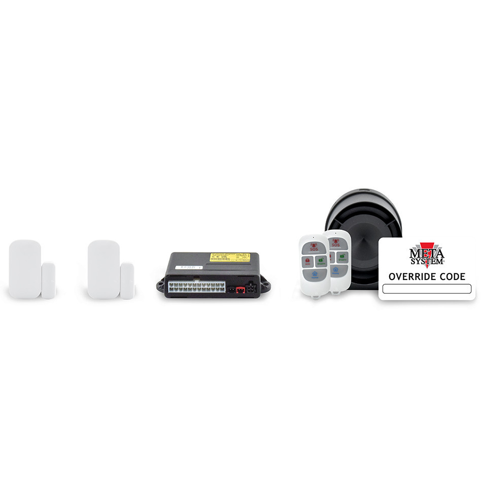 MetaSystem EVOCAN-CAMP-B, Alarm mit 2 Magnetkontakten
