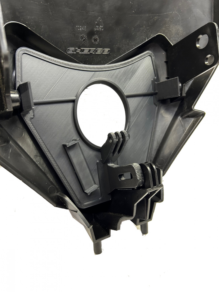 Sherco 2024- 3D-Druck Lampenhalterung Nizled 1xE30F/E40F