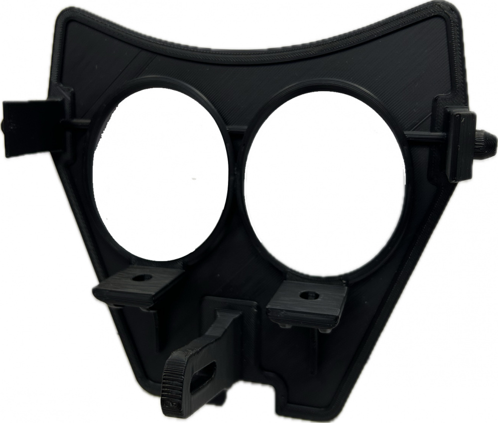Sherco 2024- 3D-Druck Lampenhalterung Nizled 2xR40DRL/E40D