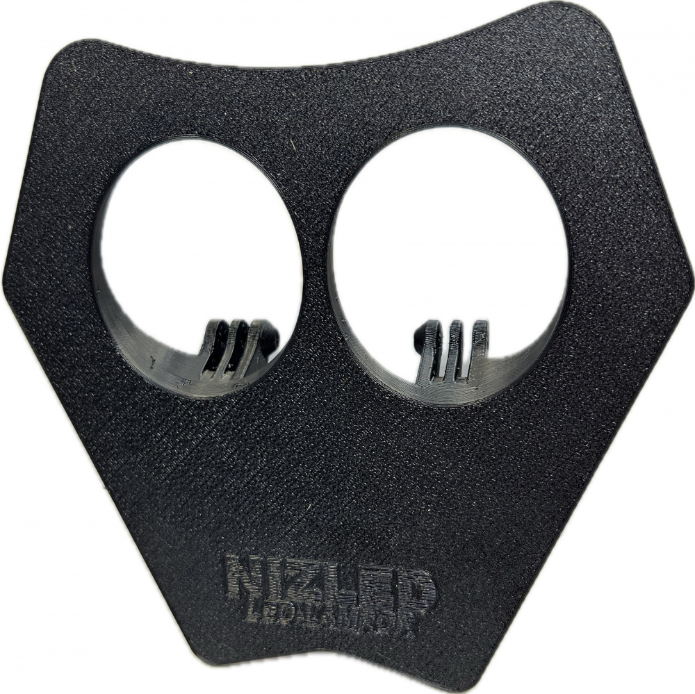 KTM 2024- 3D-Druck Lampenhalterung Nizled für 2xE30F/E40F