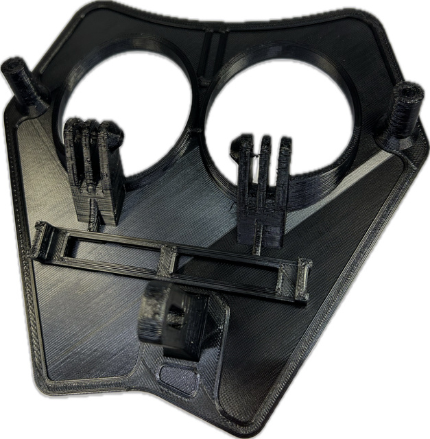 KTM 2024- 3D-Druck Lampenhalterung Nizled für 2xE30F/E40F