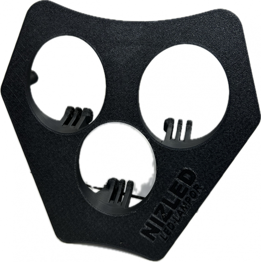 KTM 2024- 3D-Druck Lampenhalterung Nizled für 3xE30F/E40F