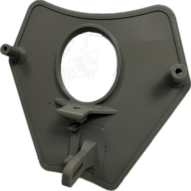 KTM 2024- 3D-Druck Lampenhalterung Nizled für 1xR40DRL oder E40D