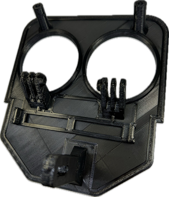 Husqvarna 2024- 3D-Druck Lampenhalterung Nizled für 2xE30F/E40F