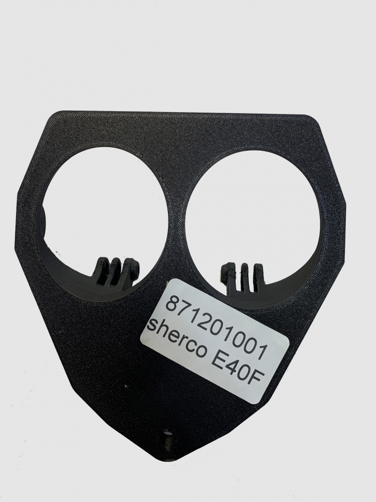 Sherco 2012-2023 3D-Druck Lampenhalterung Nizled 2xE30F/E40F