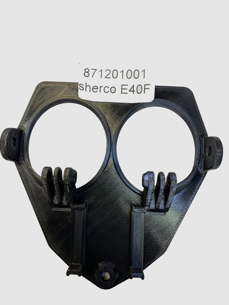 Sherco 2012-2023 3D-Druck Lampenhalterung Nizled 2xE30F/E40F