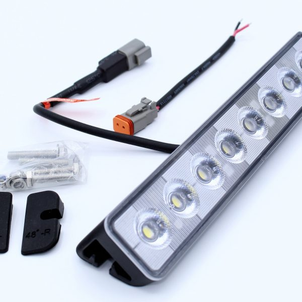 NIZLED B48RF, abgewinkeltes 24.2 cm Rückfahr-/Arbeitslicht, 48W