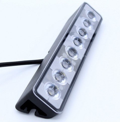 NIZLED B48RF, abgewinkeltes 24.2 cm Rückfahr-/Arbeitslicht, 48W