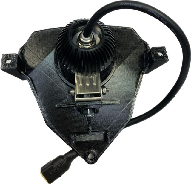 Lampenhalter Beta -2019, NIZLED R40DRL kaltweiß (40w) ohne Abdeckung