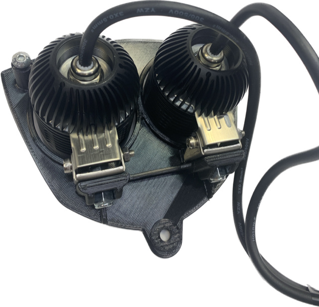 Lampenhalter GASGAS 2021-2023, 80w mit 2 Stk. NIZLED R40DRL