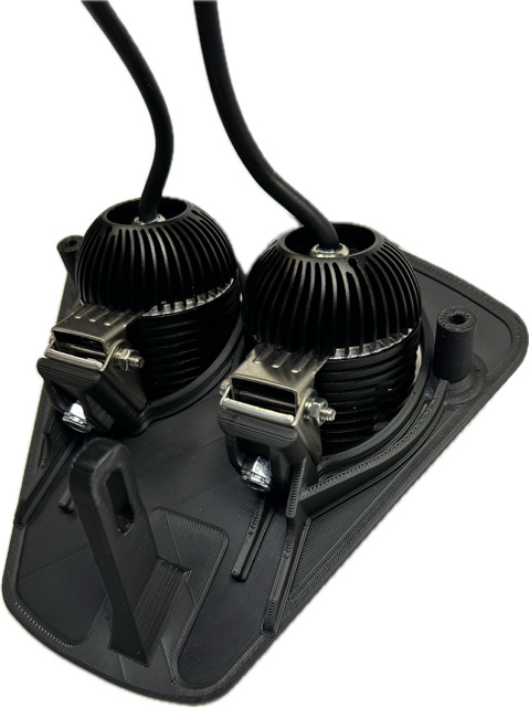 Lampenhalter GASGAS 2024-, 80w mit 2 Stk. NIZLED R40DRL