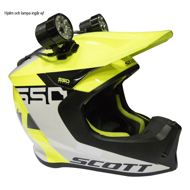 Gopro-Halter für E40F, z. B. Helm, um 360 Grad drehbar