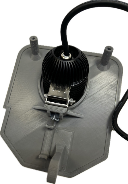 Einzelne Lampenhalterung 40 W Husqvarna 2024-, NIZLED R40DRL kaltweiß