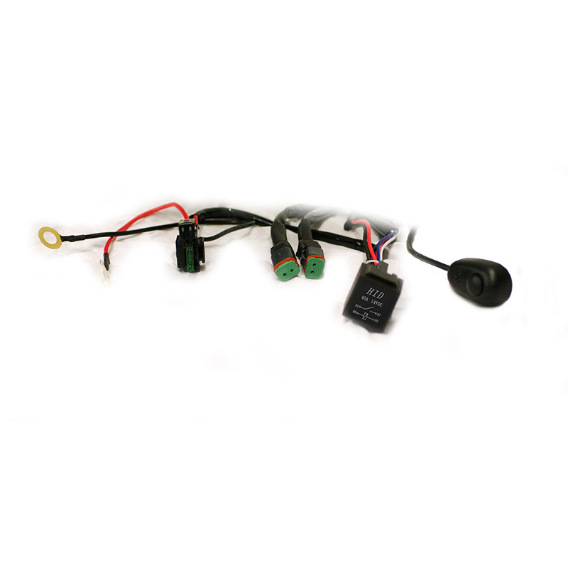 NIZLED Kabelbaum mit 12V-Relais und doppelten DT-Steckern