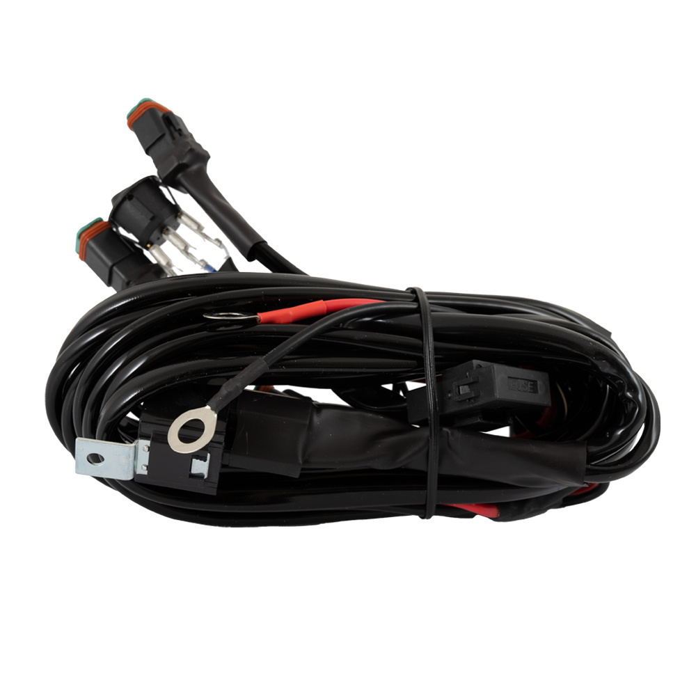 NIZLED 12V Kabelbaum für Zusatzscheinwerfer, 3x DT-Stecker, max. 420W