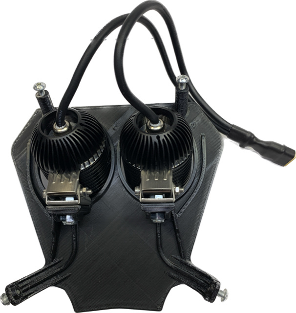 Lampenhalter kaltweiß KTM 2017-2019, 72w mit 2 St. NIZLED R40DRL