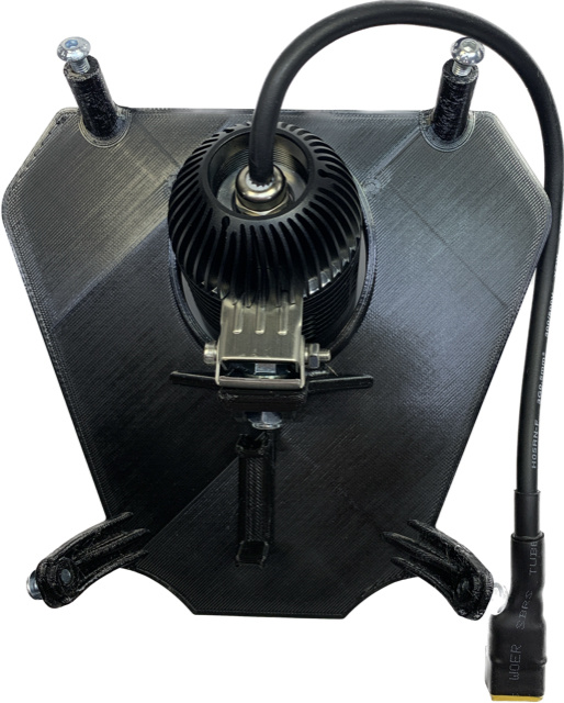 Lampenhalter kaltweiß KTM 2020-2023, 36 W mit 1x NIZLED R40DRL