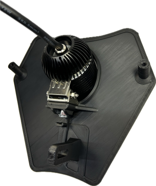 Lampenhalter kaltweiß KTM 2024-, mit 1x NIZLED 36 W R40DRL