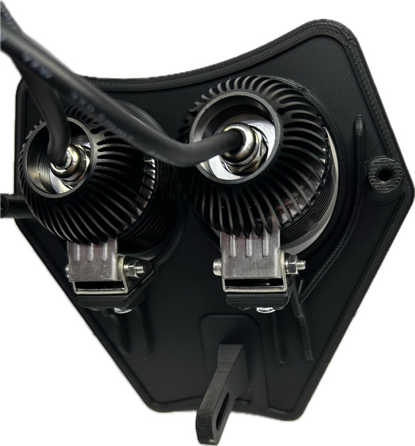 Lampenhalter kaltweiß KTM 2024-, mit 2x NIZLED 72 W R40DRL