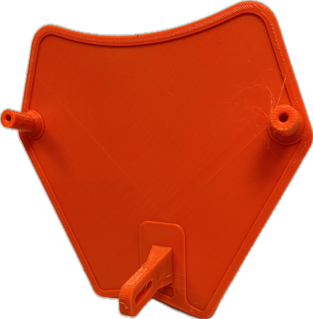Schutzblech für Lampengehäuse KTM 2024- orange