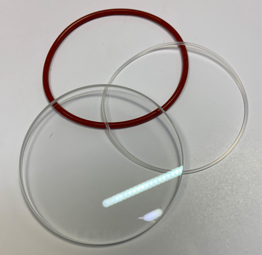 Ersatzglas/O-Ring für Nizled R40DRL Lampe
