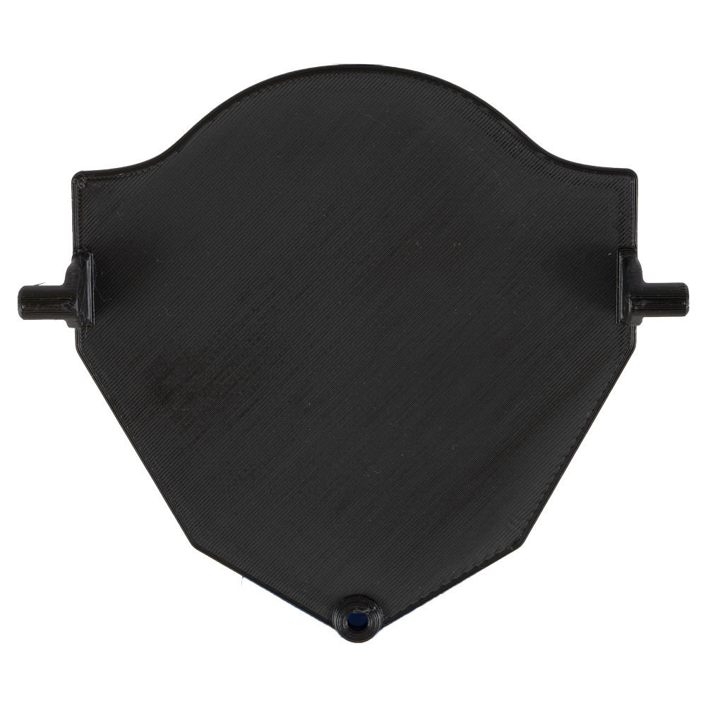 Schutzplatte für Lampengehäuse TM -2019 schwarz