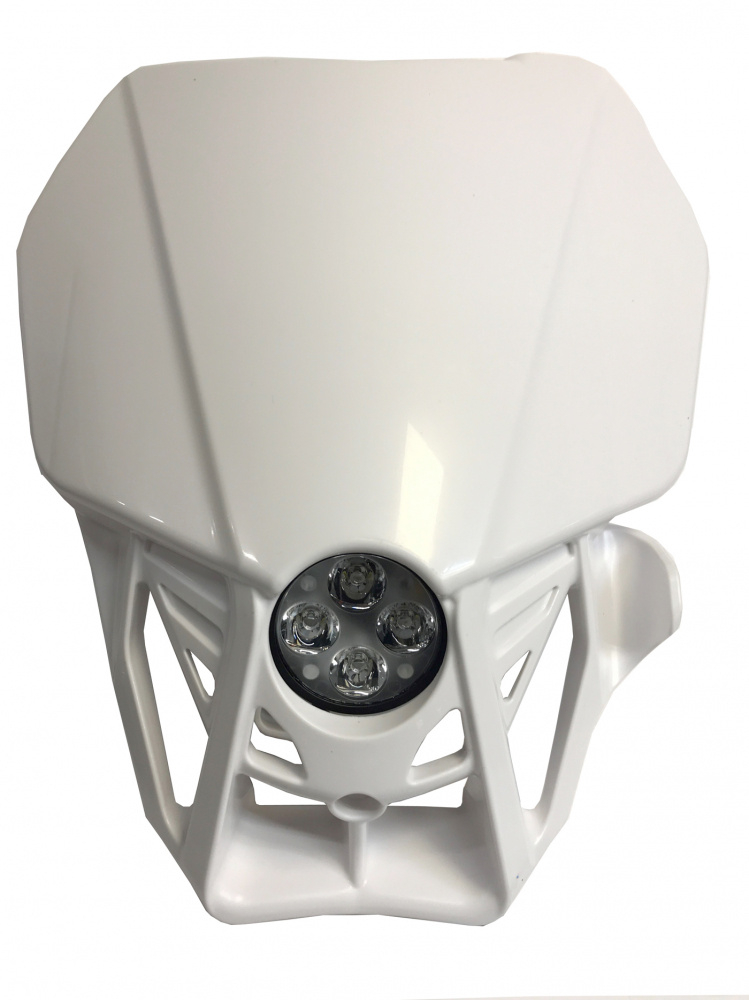 TM Racing 2020-2025, weiß, kaltweiß 1xE40F (50 W) Lampenmaske