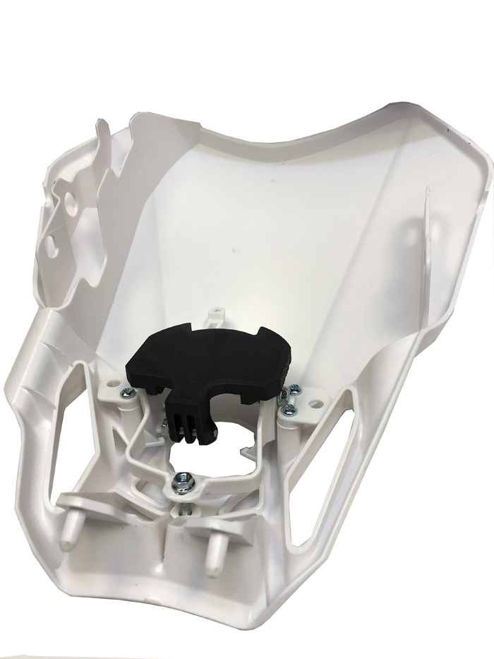 TM Racing 2020-2025, weiß, kaltweiß 1xE40F (50 W) Lampenmaske