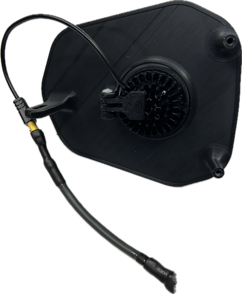 Einzelscheinwerfer warmweiß 50 W Triumph 2024-, weißer Aufkleber, 1xE405k NIZLED