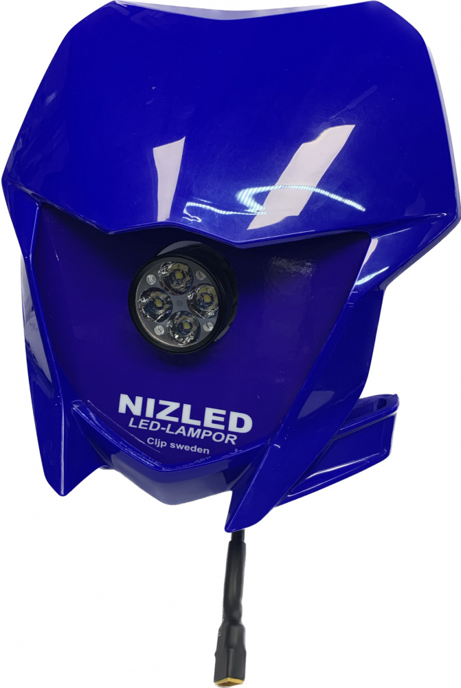 Einzelne Einstiegs-Lampenmaske 40 W Yamaha blau 2019-2025, NIZLED R40DRL