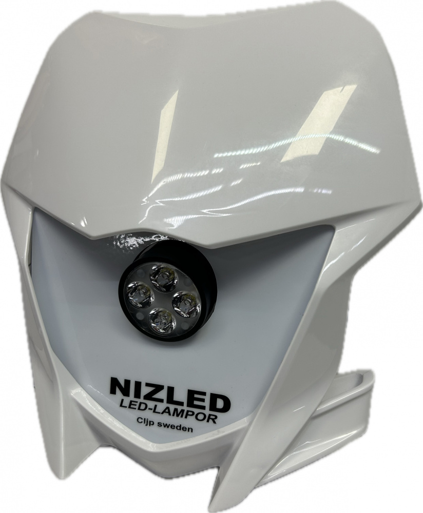 Einzelne Lampenmaske 40 W Yamaha YZ/WR 2019-2025, weiß, warmweiß, 1xE405K