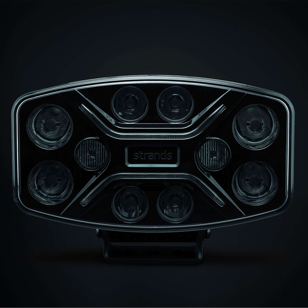 Strands Dark Knight Insane Zusatzscheinwerfer oval