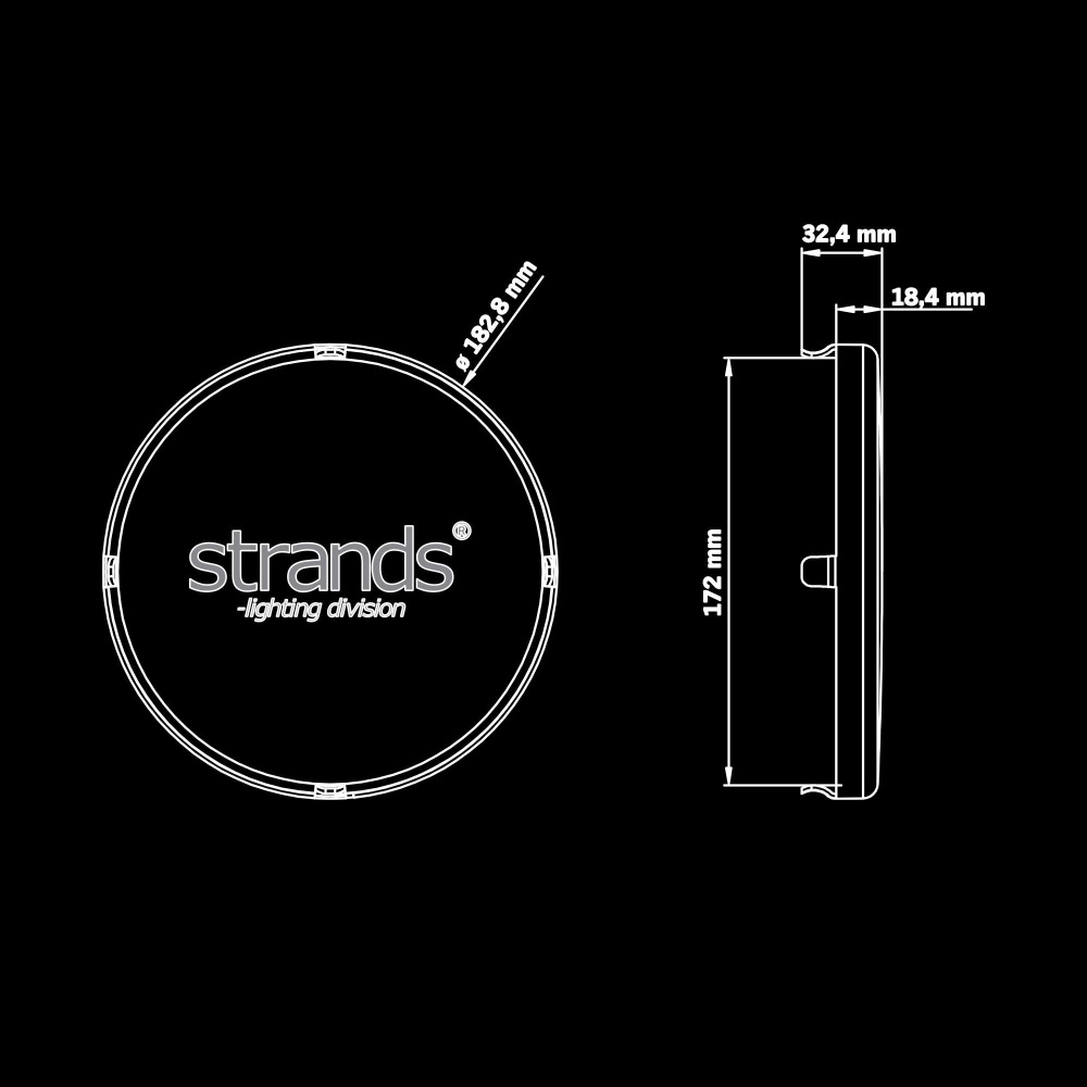 Strands Siberia Nr/Xp dunkler Linsenschutz 7